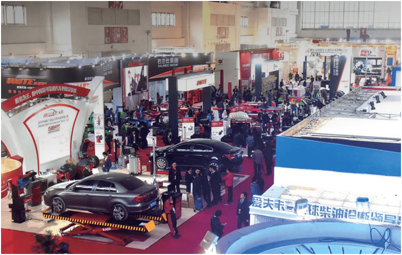 Feria reparación de automóviles